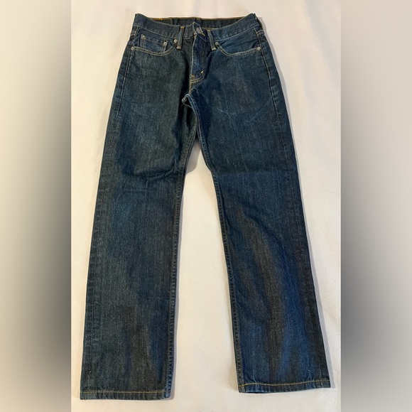 Levi's Men's Straight Jeans - Dark Blue 514 - Picture 1 of 10